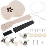 Kit De Ukelele Diy De 21 Pulgadas, Kit De Ukelele De Ha...