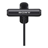 Sony Microfono Lavalier Estereo Compacto Ecmlv1