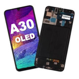 Tela Frontal Display Lcd Touch Para Galaxy A30 A305 C/a Oled
