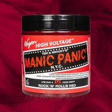 Tinte En Crema Semipermanente Manic Panic Rock And Roll Red