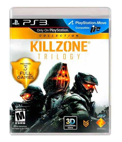 Jogo Ps3 Killzone Trilogy Físico