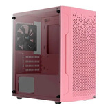 Gabinete Atx Trinity Mini V1 Rosa Aerocool