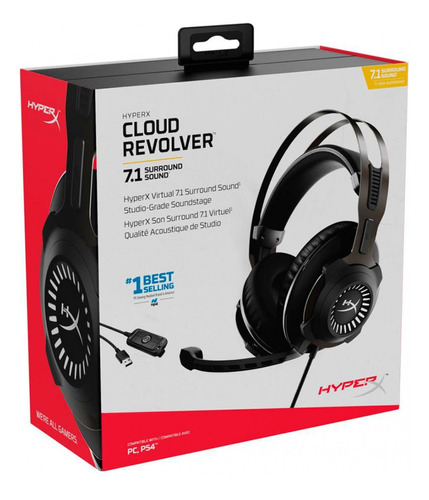 Audífonos Gamer Hyperx Cloud Revolver 7.1