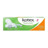 Kotex Naturals Anatómica Con Alas Flujo Abundante 50pzas Msi