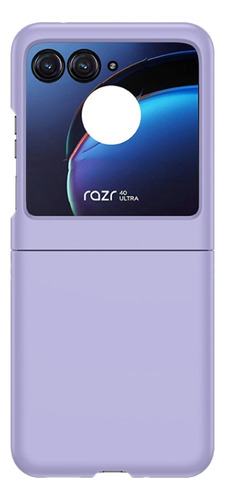 Funda Skin Feel Pc Para Motorola Razr 40 Ultra/ Moto Razr 20