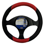 Funda Cubre Volante Auto Goodyear Negro Rojo Azul Gris 38 Cm