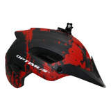 Casco Optimus Para Ciclismo Con Base Para Camara