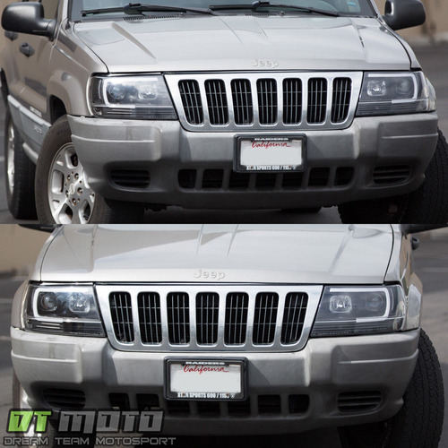 Faros Delanteros Para Jeep Grand Cherokee 99-04 Bajo Pedido Foto 2