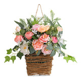 Cestas De Flores J Spring Flowers Con Flores Simuladas Outdo