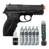 Pistola De Pressão Gas Co2 Wg C11 6mm + 5 Co2, 200bbs E Oleo