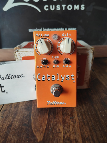 Pedal Fulltone Catalyst Ct-1 Boost Fuzz