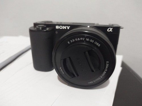 Sony Zv-e10 + Lente Kit 16-50mm Aps-c