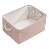 Cajas De Almacenamiento Abiertas Plegables Pink_s