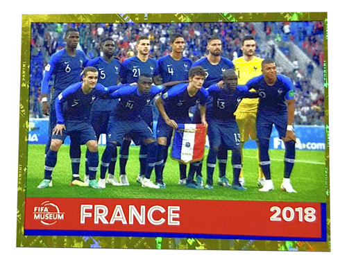 Figurinha Copa 2022 Fwc 29 - Museu Fifa Seleção França 2018