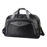 Bolso De Viaje Deportivo Peyton Amplio Cómodo Calidad Color Negro 2