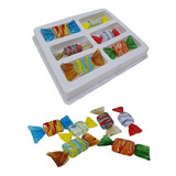 Caramelos Decorativos De Vidrio En Colores Pack X 6 Unidades