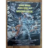 Afiche - Original- Moonranker- Roger Moore- Cartel Frances