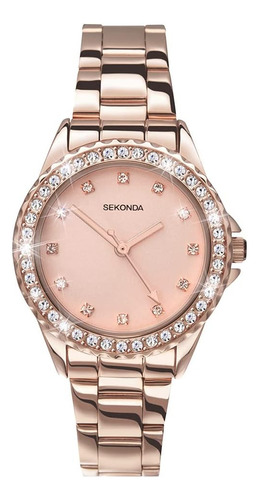 Sekonda Reloj De Cuarzo Para Mujer De 33 Mm Con Caja En Y De