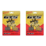 2 Par Pastilha Gts Freio A Disco Compativel Shimano Absolute