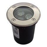 Luminaria Bala Led De Piso De Incrustar 3w