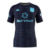 Camiseta Racing Club Kappa 2021 La Academia - Local Olivos