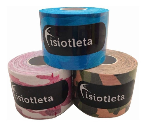 Set 3 Vendaje Neuromuscular Taping Kinesiologicas Cintas