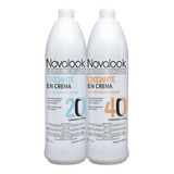 Agua De 20 40 Volumenes Combo X2 Novalook 1lt C/u
