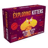Jogo De Mesa Exploding Kittens Para A Galera Jogo De Cartas Galapagos Exk411 Para A Galera Sem Caixa De Música Galápagos Jogos Exk411