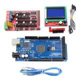 Kit Ramps 1.4  Mega 2560 E Lcd 12864 + Adaptador + Cabos