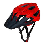 Capacete Asw Accel Frontier Vermelho Bike Mtb Promoção