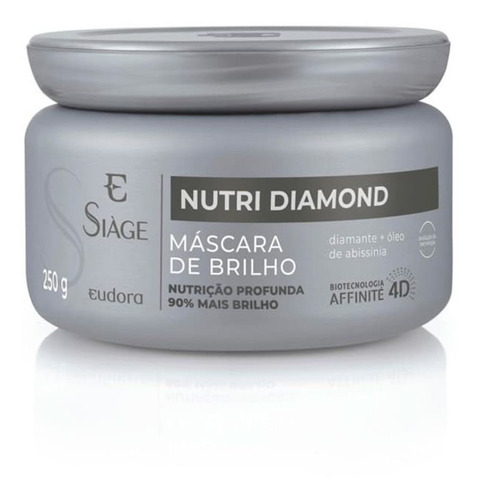 Máscara Capilar Siàge Nutri Diamond 250g Eudora