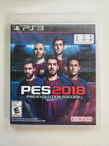 Pes 2018 Pro Evolution Soccer Ps3 Físico