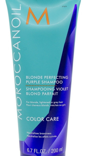 Moroccanoil Color Care Shampoo Violeta Matizador 200 Ml