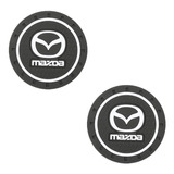 2 Unidades Insignia Posa Vasos Mazda Goma Flexible 