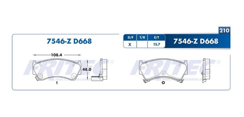 Pastillas Freno Nissan Sentra B14 1.6 2.0 1995-1999 Foto 3