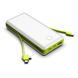 Carregador Portátil 20000 Mah Power Bank 3em1 Bateria Sx-959