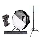 Octabox Softbox Sombrilla 80cm + Tripie Linco + Bracket