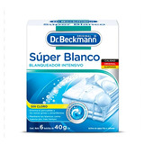 Dr. Beckmann Super Blanco Blanqueador Intensivo 6 Bolsitas