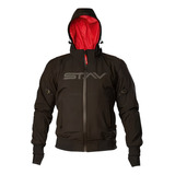 Campera soft shell Con Protección Zip hoodie city stav