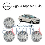 4 Copas Para Ruedas Nissan Tiida 2015