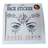 Strass Stickers Cristales Autoadhesivos Rostro Y Uñas 