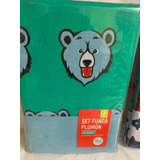 Funda De Plumón 1.5 Oso Verde Casaideas