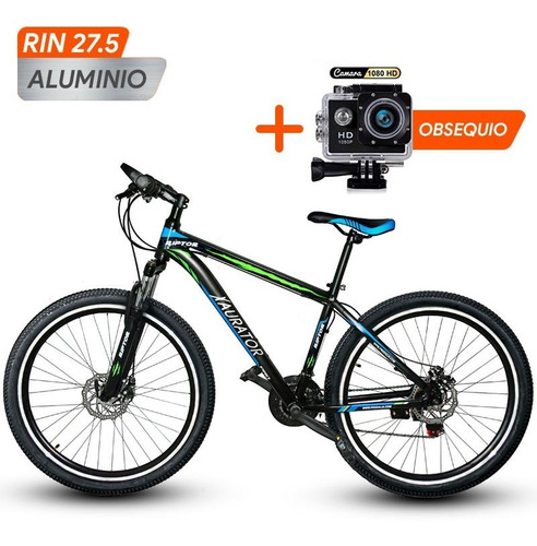 Bicicleta Xaurator Aluminio Rin 27.5 Shimano + Cam Deportiva