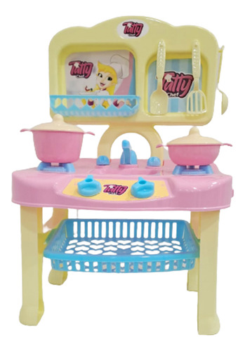 Cocinita Infantil Mestre Kuca 8 Piezas Mielle