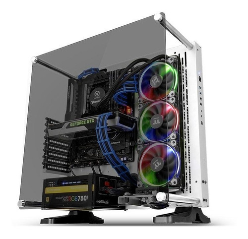 Gabinete Thermaltake Core P3 Tg Branco Vidro 5mm Riser 16x