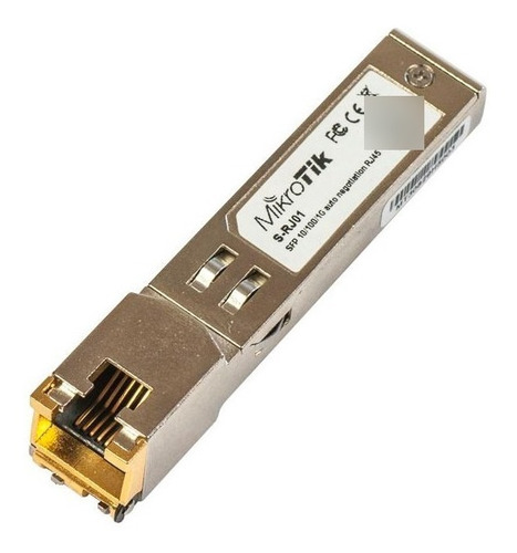 S-rj01, Módulo De Cobre Rj45 Gb Compatible Con Puertos Sfp