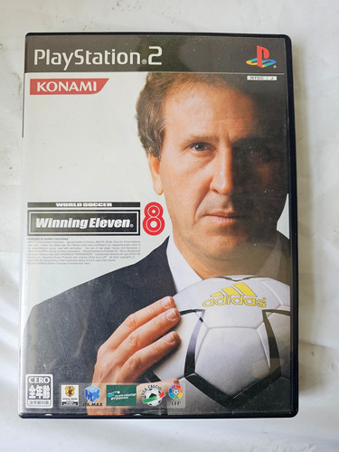 Winning Eleven 8 Original Playstation 2 Ps2 C/caja Y Manual 