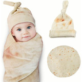 Manta De Tortilla Cobijas De Burrito Cobertor Para Bebe