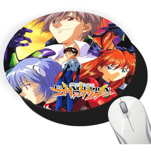 Pad Mouse Sublimado Neon Genesis Evangelion Anime 001