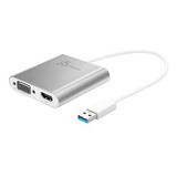 Adaptador Usb 3.0 A Dual Vga Hdmi Multi-monitor  J5create